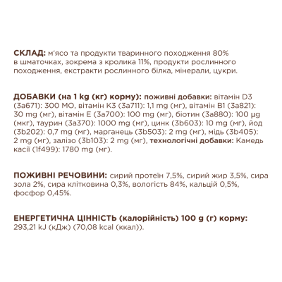 Вологий корм для котів Club 4 Paws Premium pouch 85 г - кролик Вологий корм для котів Club 4 Paws Premium pouch 85 г - кролик