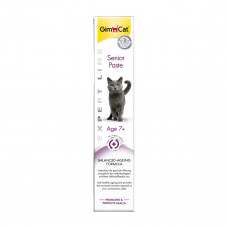 Ласощі для літніх котів GimCat Expert Line, Senior Paste 50 г (мультивітамін)