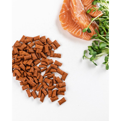 Ласощі для котів Savory Snack Salmon 60 г (подушечки з лососем) Ласощі для котів Savory Snack Salmon 60 г (подушечки з лососем)