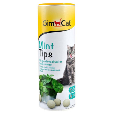 Вітамінні ласощі для кішок GimCat Cat-Mintips, 425 г (з котячою м'ятою) поштучно