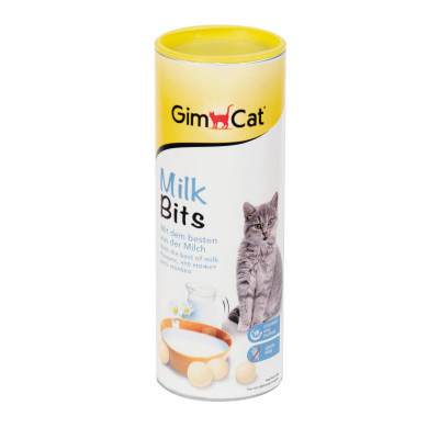 Лакомства для котов GimCat МилкБитс таблетки 425 г (молочные)