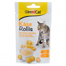 Ласощі для котів GimCat Kase-Rollis 40 г (сир)