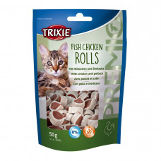 Ласощі для котів Trixie PREMIO Rolls 50 г (курка та риба)