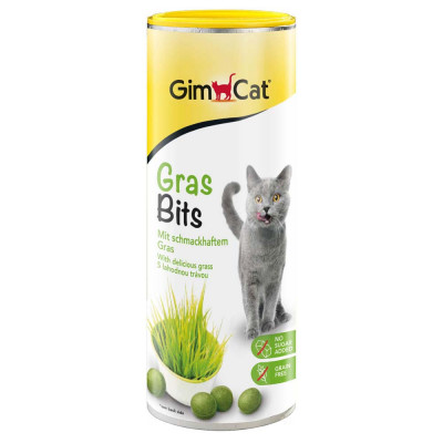 Ласощі для котів GimCat Gras Bits 425 г (трава) поштучно