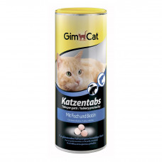 Ласощі для котів GimCat Katzentabs Fish & Biotin 425 г (для шкіри та шерсті)