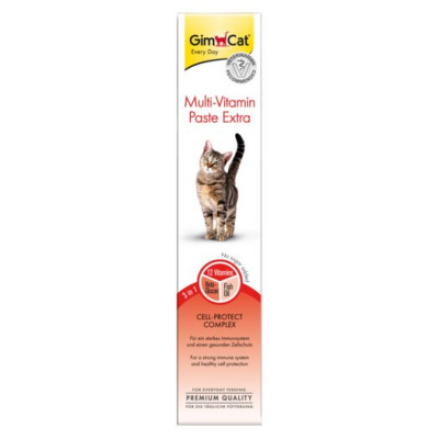 Ласощі для котів GimCat Multi-Vitamin Paste Extra 50 г (мультивітамін)