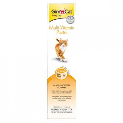 Ласощі для котів GimCat Multi-Vitamin Paste 200 г (мультивітамін)