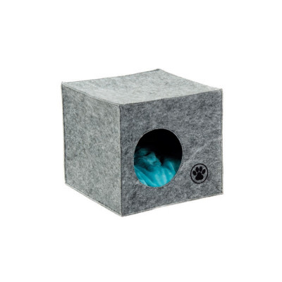 Будинок-лежак Pet Fashion «Grey» 36 х 39 х 36 см (сірий)