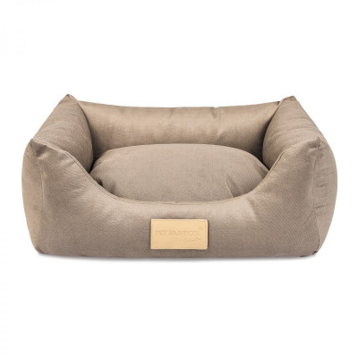 Лежак Pet Fashion «MOLLY» 52 х 40 х 17 см (пісочний) Лежак Pet Fashion «MOLLY» 52 х 40 х 17 см (пісочний)