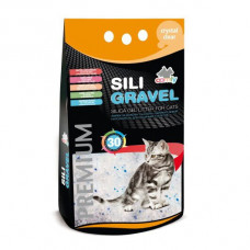 Наповнювач туалета для котів Comfy Sili Gravel 7,6 л (силікагелевий)