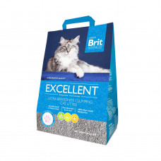 Наповнювач туалету для котів Brit Fresh Excellent, 10 кг (бентонітовий)