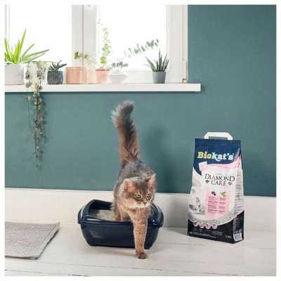 Наповнювач туалета для котів Biokat's Diamond Fresh 8 л (бентонітовий) Наповнювач туалета для котів Biokat's Diamond Fresh 8 л (бентонітовий)