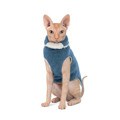 Светр Pet Fashion «Cat» S (бірюзовий)