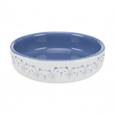 Миска для котів коротконосих порід Trixie 0,3 л / 15 см (керамічна)