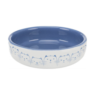 Миска для котів коротконосих порід Trixie 0,3 л / 15 см (керамічна)