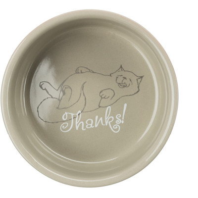 Миска керамічна Trixie «Thanks for Service» 300 мл / 11 см (кольори в асортименті) Миска керамічна Trixie «Thanks for Service» 300 мл / 11 см (кольори в асортименті)