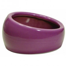 Миска керамічна Living World «Ergonomic Dish» 420 мл / 13,5 см (рожева)