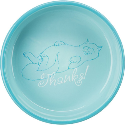 Миска керамічна Trixie для короткомордих порід котів 300 мл / 15 см (блакитна, сіра, рожева, синя) Миска керамічна Trixie для короткомордих порід котів 300 мл / 15 см (блакитна, сіра, рожева, синя)