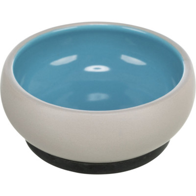Миска Trixie c керамічна з гумовою кромкою 1 л / 17 см (кольори в асортименті) - cts