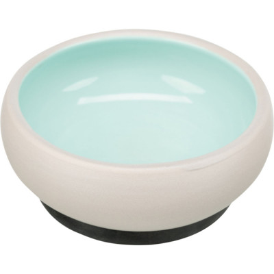 Миска Trixie c керамічна з гумовою кромкою 1 л / 17 см (кольори в асортименті) - cts
