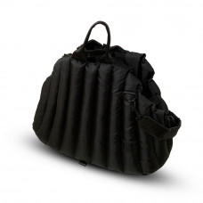 Сумка-переноска для собак і котів Aria Black | S 50x30x32см (чорна) - cts