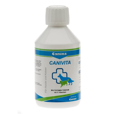 Мультивитаминная эмульсия для кошек и собак Canina «Canivita» 250 мл (мультивитамин)