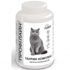 Вітамінно-мінеральна добавка для котів ProVET Профілайн Таурин комплекс 180 табл, 90 г (загальнозміцнюючий)