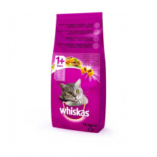 Сухий корм для котів Whiskas, з яловичиною, 14 кг