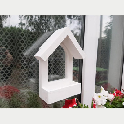 Годівниця для птахів House for Birds віконна "Балкон" 24,5 x 20 x 7 см (дерево, кольори в асортименті) Годівниця для птахів House for Birds віконна "Балкон" 24,5 x 20 x 7 см (дерево, кольори в асортименті)