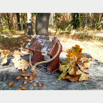 Кормушка для птиц House for Birds подвесная «Фламинго» (дерево, цвета в ассортименте) Кормушка для птиц House for Birds подвесная «Фламинго» (дерево, цвета в ассортименте)