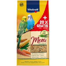 Корм для волнистых попугаев Vitakraft «Premium Menu» 1 кг + 20 %