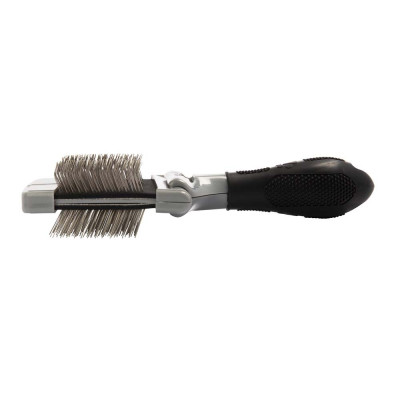 Щітка-пуходерка собак та котів FURminator жорстка 20,5 х 9,5 х 1,5 см L
