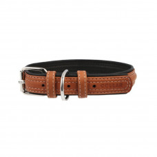 Нашийник Collar шкіряний «Soft» (Софт) 27-36 см / 15 мм (коричневий)