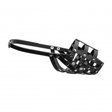 Кожаный намордник Collar №3 для ротвейлера, лабрадора 11 см / 34 см (мягкий)