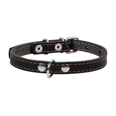 Нашийник Collar одинарний 32-40 см / 20 мм (чорний) XS