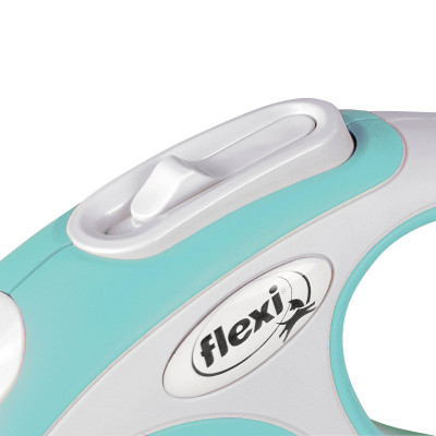 Повідець-рулетка Flexi з тросом «New Comfort» XS 3 м / 8 кг (блакитна) Повідець-рулетка Flexi з тросом «New Comfort» XS 3 м / 8 кг (блакитна)