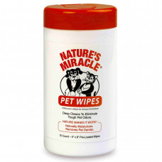 Серветки гігієнічні Nature's Miracle «Pet Wipes» 70 шт. - dgs