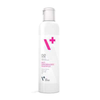 Шампунь для котів і собак Vet Expert Antiseborrhoeic Shampoo 250 мл