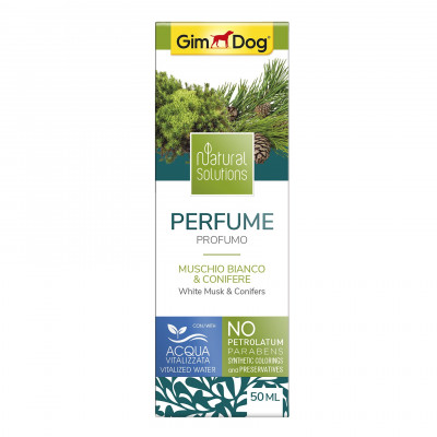 Парфуми для собак GimDog Natural Solution «White Musk & Conifers» (білий мускус та хвойні) 50 мл