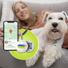 Адресник Animal ID з QR паспортом для вихованців