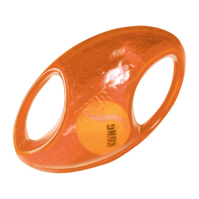 Іграшка для собак м'яч Kong Jumbler Football 22,9 см L/XL Іграшка для собак м'яч Kong Jumbler Football 22,9 см L/XL