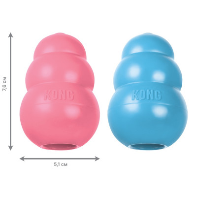 Іграшка для цуценят груша-годівниця Kong Puppy 7,6 см M Іграшка для цуценят груша-годівниця Kong Puppy 7,6 см M