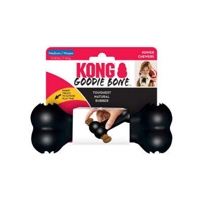 Іграшка для собак кістка-годівниця Goodie Bone Kong Extreme 21,5 см M Іграшка для собак кістка-годівниця Goodie Bone Kong Extreme 21,5 см M