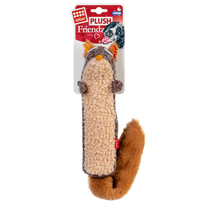 Іграшка для собак Білка з пищалкою GiGwi Plush 29 см (текстиль) Іграшка для собак Білка з пищалкою GiGwi Plush 29 см (текстиль)