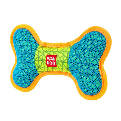 Игрушка для собак WAUDOG Fun Кость с пищалкой 12 см