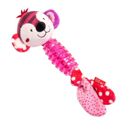 Игрушка для собак GiGwi Suppa Puppa Обезьянка с пищалкой | 20 см