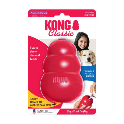 Игрушка для собак груша-кормушка Kong Classic 13 см XL Игрушка для собак груша-кормушка Kong Classic 13 см XL