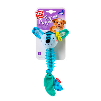 Игрушка для собак Зайка с пищалкой GiGwi Suppa Puppa 15 см (резина /текстиль) Игрушка для собак Зайка с пищалкой GiGwi Suppa Puppa 15 см (резина /текстиль)
