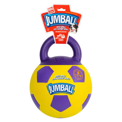 Іграшка для собак М'яч футбольний з ручкою GiGwi Ball 26 см (гума) Іграшка для собак М'яч футбольний з ручкою GiGwi Ball 26 см (гума)
