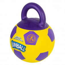 Іграшка для собак М'яч футбольний з ручкою GiGwi Ball 26 см (гума)